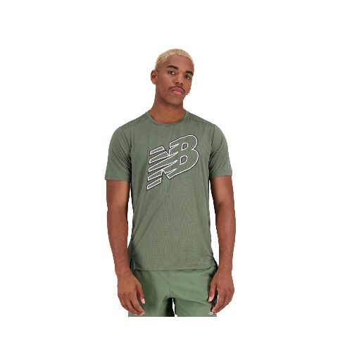 Remera New Balance de hombre - MT23224DON - GREEN