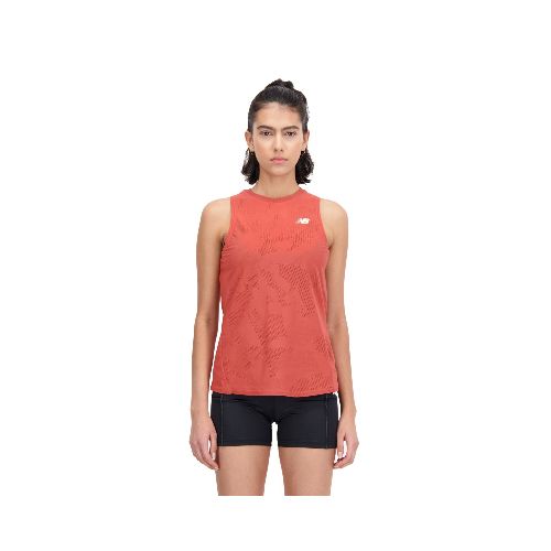 Musculosa New Balance de Dama - Q Speed - WT33280ASU - RED