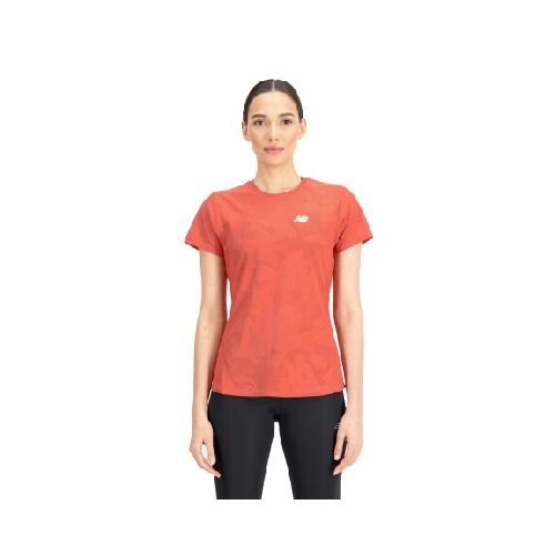 Remera New Balance de Dama - Q Speed - WT33281ASU - RED