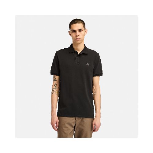 Remera Timberland de Hombre - Logo SS Polo - TB0A2BRYX65 - ELD