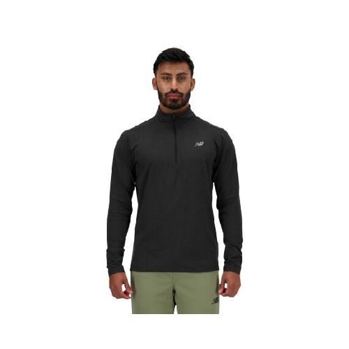 Buzo New Balance de Hombre - SPACE DYE 1/4 ZIP - MT41915BKH - BLACK