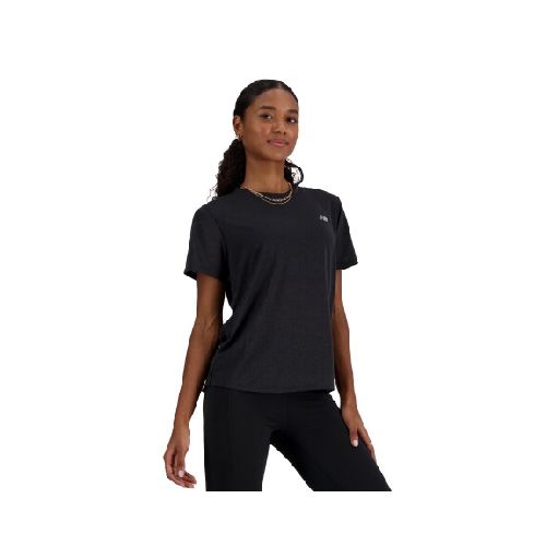 Remera New Balance de Dama - ATHLETICS - WT41253BKH - BLACK