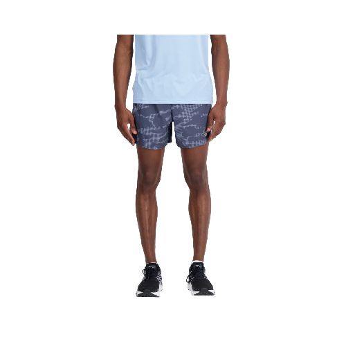 Short New Balance de Hombre - Accelerate 5 Inch - MS23229GR - GREY