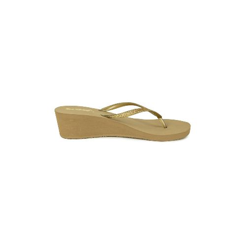 Ojotas Reef de Dama - KRYSTAL STAR - 001589TCH - TAUPE/CHAMPAGNE