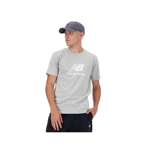 Remera New Balance de Hombre - MT41502AG - GREY