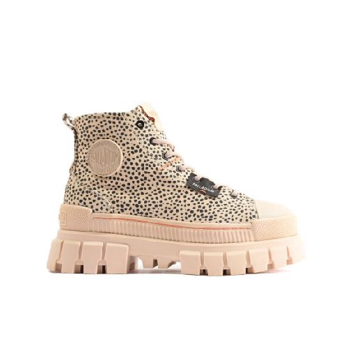 Botas Palladium de dama - 98618267M - SAND PRINT