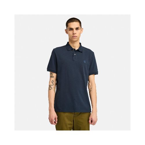 Remera Timberland de Hombre - Logo SS Polo - TB0A2BRYZ02 - ELD