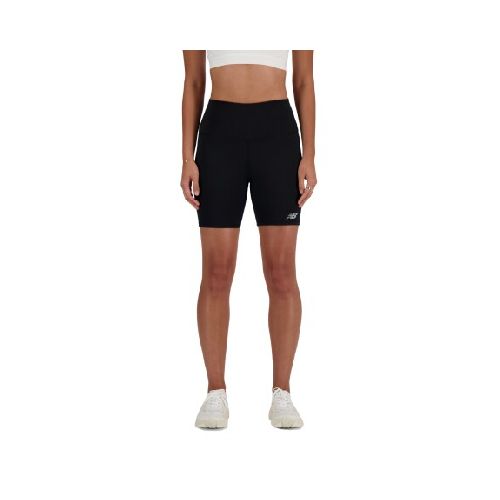 Short New Balance de Dama - 6 INCH BIKE SHORT - WS41114BK - BLACK