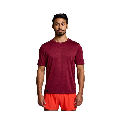 Remera Saucony de Hombre - SAM800278SUH - SUNDOWN HEATHER