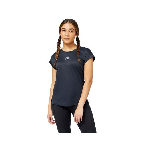 Remera New Balance de dama - WT23277BK - BLACK