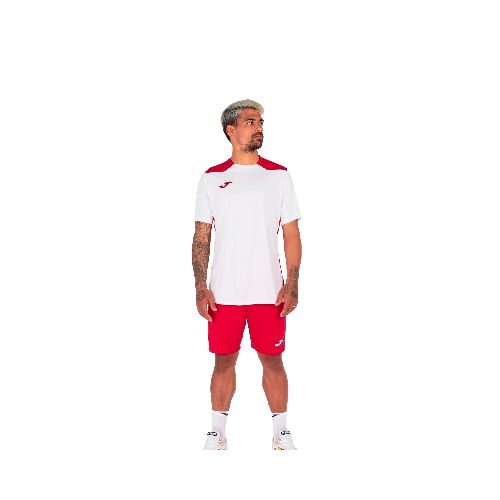 Remera Joma de Hombre - CHAMPIONSHIP VI - 101822206 - WHITE/RED