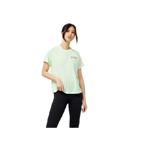 Remera New Balance de dama - WT31241GEN - GREEN