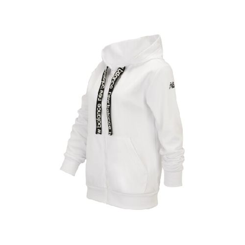 Campera New Balance de dama - RELENTLESS FLEECE - WJ13174WT - WHITE