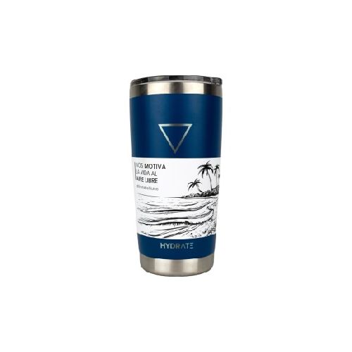 Vaso con Tapa Hydrate - V591AZ - AZUL OSCURO