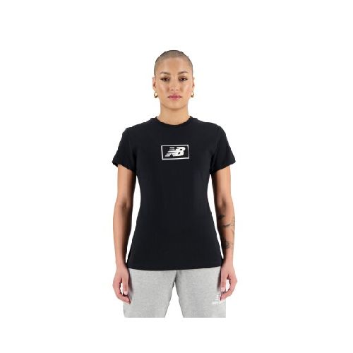 Remera New Balance de dama - WT33515BK - BLACK