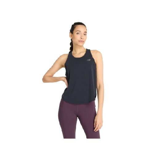 Musculosa New Balance de Dama - DRAPEY JERSEY - WT43101BK - BLACK