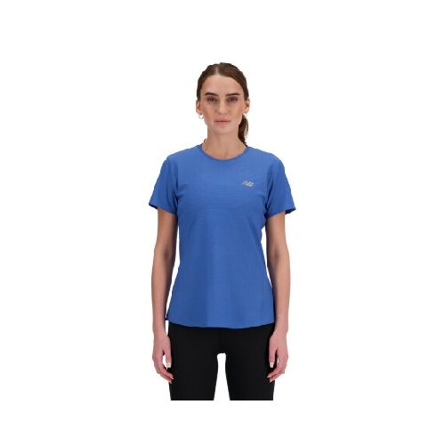 Remera New Balance de Dama - SHORT SLEEVE - WT41281BEU - BLUE