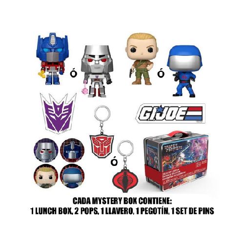 Funko Mystery Box: Transformers VS. G.I. Joe [Exclusivo] 889698538763