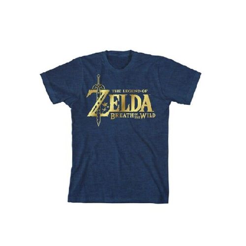 Remera Breath Of The Wild Zelda Logo - Talle L (Entallado - Mujer) 190371602641