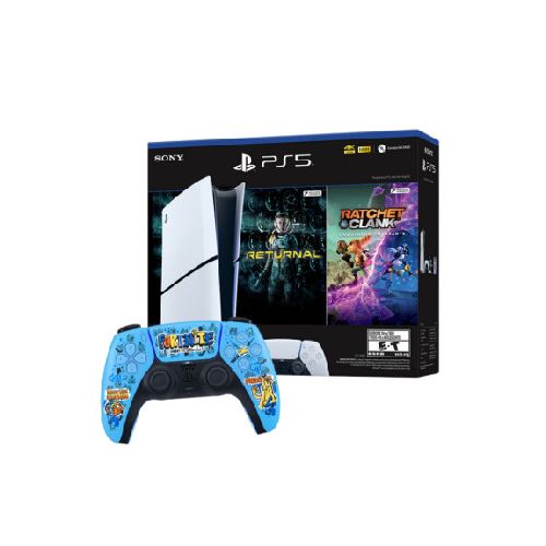 Playstation 5 Slim PS5 - Versión Digital + Returnal + Ratchet And Clank + DUALSENSE FORTNITE PREVENTA12