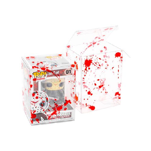 Protectores para Funko Pop - Pack x10 - Salpicadura de sangre - 0,40mm *No incluye funko* 3760265299928