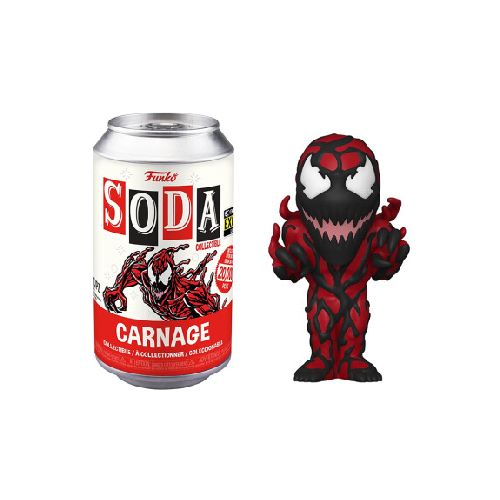 Carnage · Marvel Comics· Funko Soda Vynl 889698643924