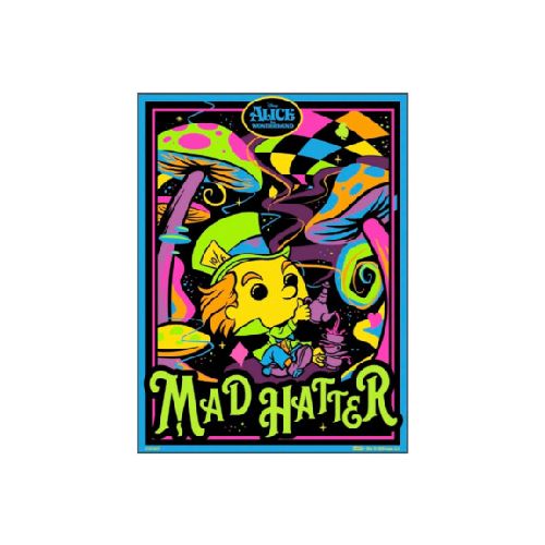 Sombrerero loco poster Funko glows in the dark - Alice in Wonderland 889698559935