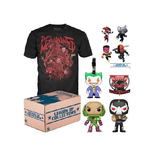 Funko Collector Box (Talle M) • DC Legion of Collectors 889698263085