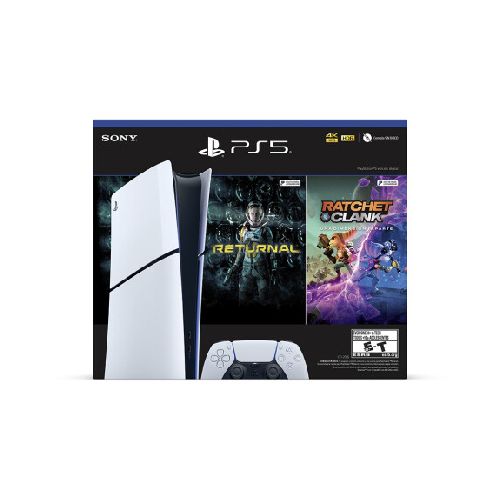 Playstation 5 Slim PS5 - Versión Digital + Returnal + Ratchet And Clank 711719570844