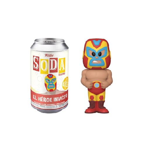 El Héroe Invicto · Lucha Libre · Funko Soda Vynl 889698545068