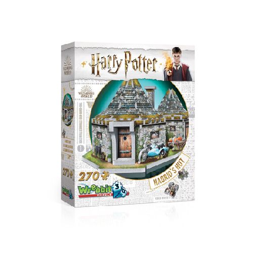 Puzzle 3D Cabaña de Hagrid (270 Piezas) Harry Potter 665541005121