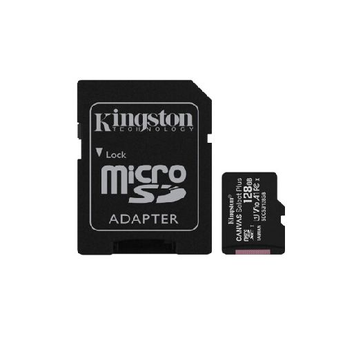 Tarjeta de memoria Micro SD 128 GB · Kingston Canvas 740617298703