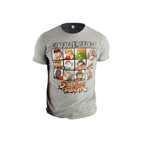 Remera Street Fighter Character Select - Talle S 190371829475