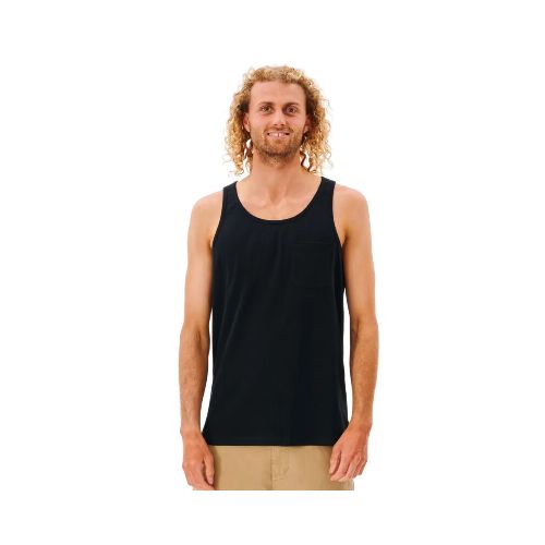 Remera Rip Curl Plain Tank - Negra — La Isla / RACKS LTDA