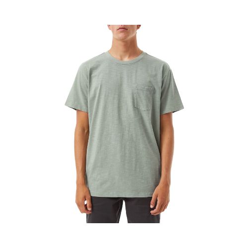 Remera Katin Slub Base - Grey green — La Isla / RACKS LTDA