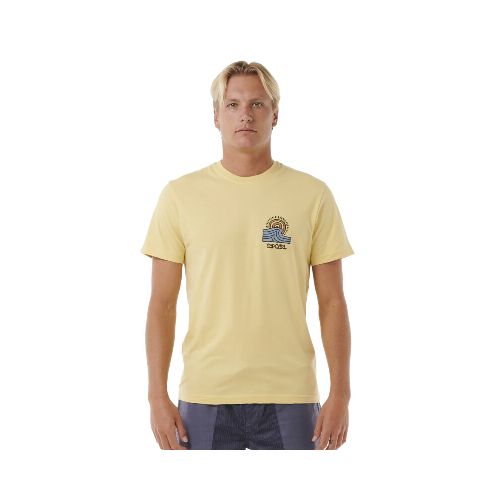 Remera Rip Curl Hazey Tee - Amarillo — La Isla / RACKS LTDA