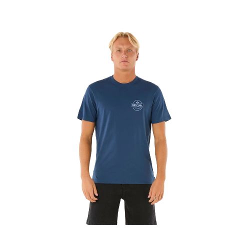 Remera Rip Curl Staple Tee - Azul — La Isla / RACKS LTDA