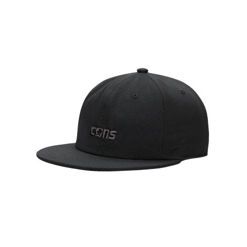 Gorro Converse Cons 6 Panel Black - Negro — La Isla / RACKS LTDA