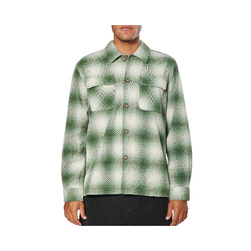 Camisa ML Katin Shiloh Flannel Verde — La Isla / RACKS LTDA