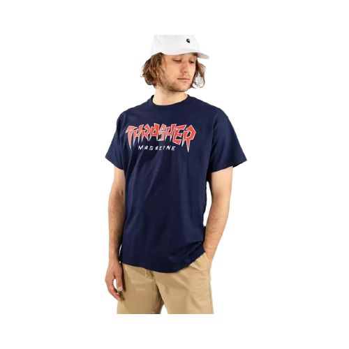 Remera MC Thrasher Men Jagged Marino — La Isla / RACKS LTDA