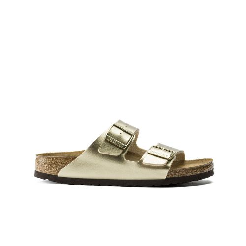 Sandalias Birkenstock Arizona BF - Gold — La Isla / RACKS LTDA