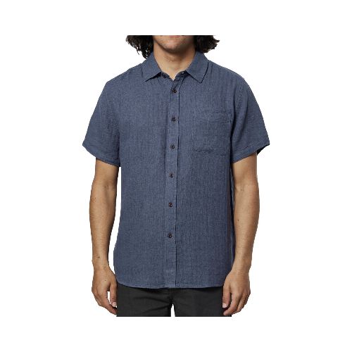 Camisa Katin Alan Solid Shirt Azul — La Isla / RACKS LTDA