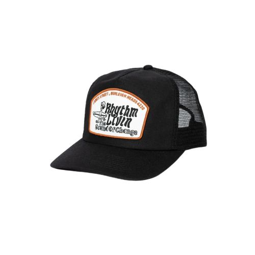 Gorro Rhythm Pathway Trucker Cap - Negro — La Isla / RACKS LTDA