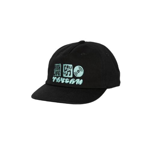 Gorro Rhythm High Life Cap - Negro — La Isla / RACKS LTDA