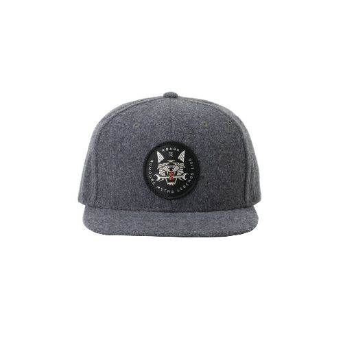 Gorro Roark Lynx 6 Panel - Gris — La Isla / RACKS LTDA