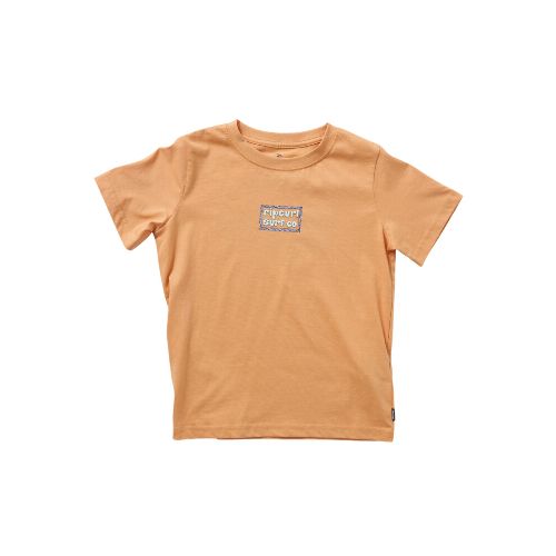 Remera Rip Curl Tube Town Scenic Tee Niño - Naranja — La Isla / RACKS LTDA