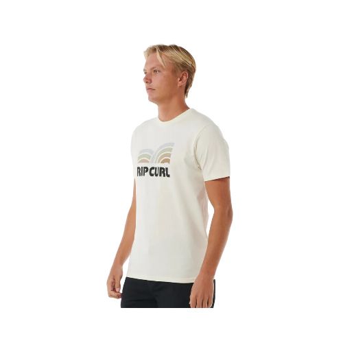 Remera Rip Curl Surf Revival Capture Tee - Blanco — La Isla / RACKS LTDA