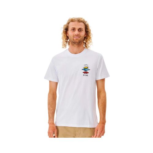 Remera MC Rip Curl Search Icon - Blanco — La Isla / RACKS LTDA