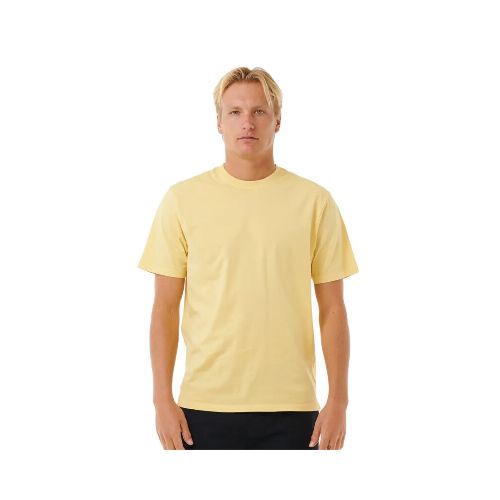 Remera Rip Curl Plain Wash Tee - Amarillo — La Isla / RACKS LTDA