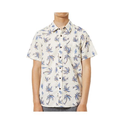 Camisa Katin Niño Kingston Shirt Blanco — La Isla / RACKS LTDA